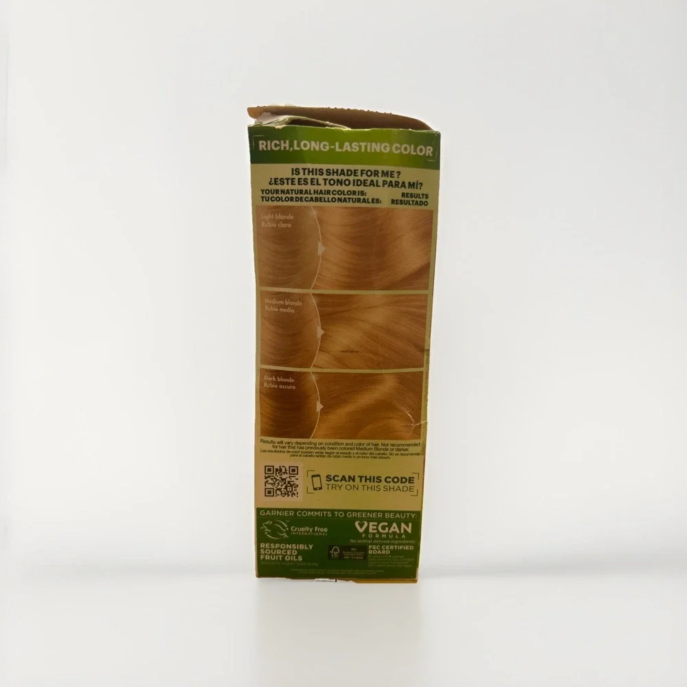 # 93 Garnier Nutrisse Nourishing Hair Color Creme Honey Butter Lt Gold Blonde
